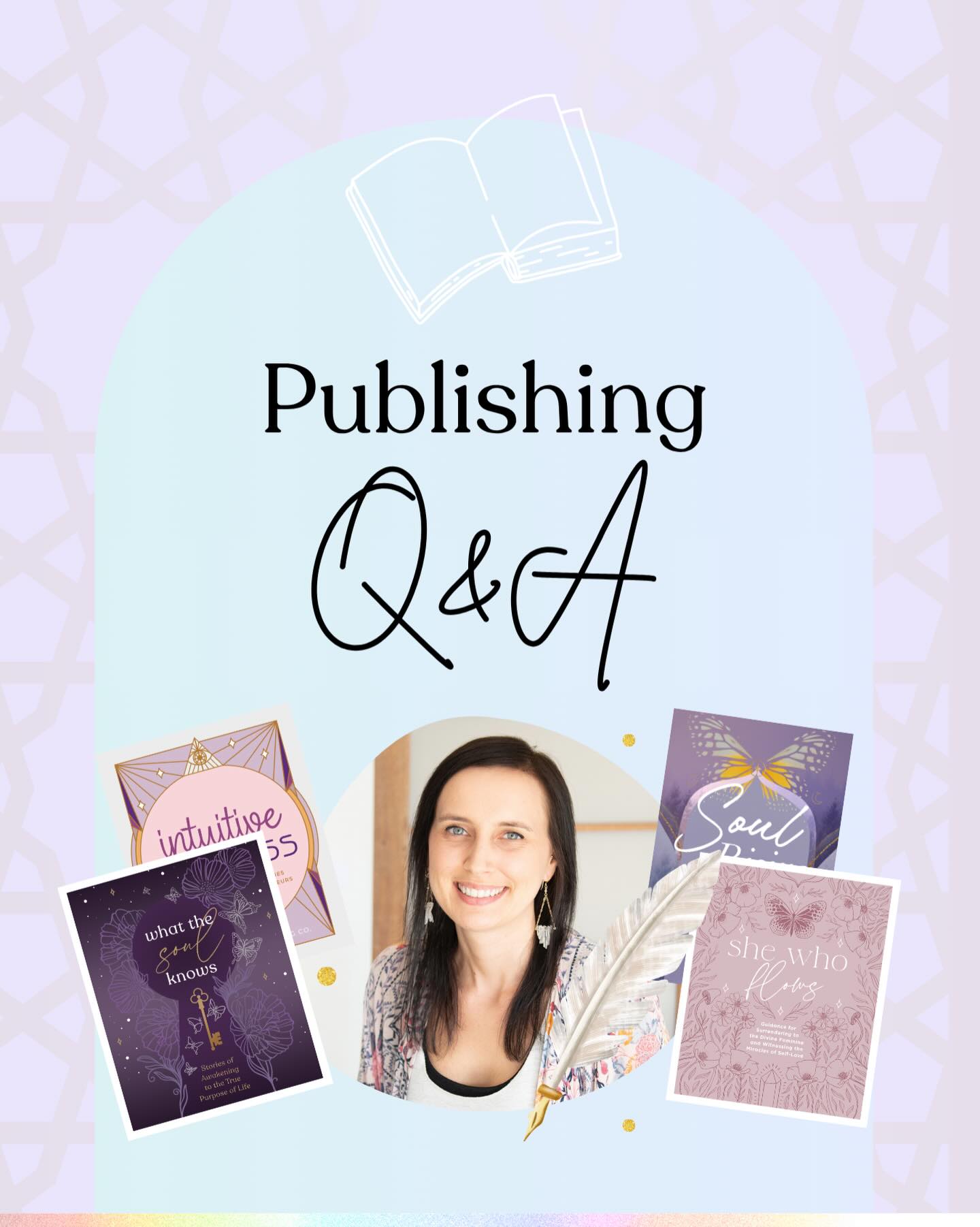 THIS WEEKEND! ✨ Join me, the founder of Divine Flow Publishing Co. live on Zoom to talk about all things book publishing this weekend.
 
I’ll share information about contributing to our upcoming multi-author books, What the Soul Knows and Intuitive Business, and you’re welcome to come and get your questions answered.
 
There will be plenty of time at the end to discuss any general book publishing questions you have, too, if you have been hoping to become an author of your own solo book. 📖
 
I’ll be giving away a free copy of our latest book, She Who Flows, and everyone who shows up live will be entered to win!

WHEN: Sunday, April 19th @ 9:30 am PT / 12:30 pm ET / 5:30 pm GMT

To RSVP & add it to your calendar, comment RSVP for the link or visit our profile.

divineflow.myflodesk.com/publishingqa