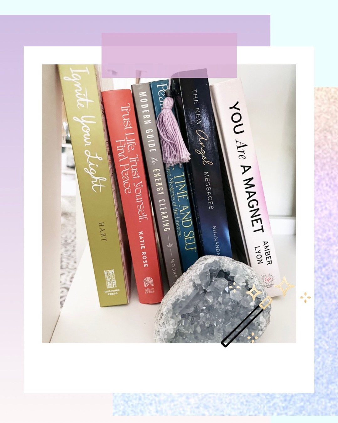 What are you currently reading?

I’ll go first! Heart the Lover by Lily King ♥️

Reading books calms your nervous system and opens your intuition to receiving mode.

Scrolling social media… does kind of the opposite!

How would you rather feel today?