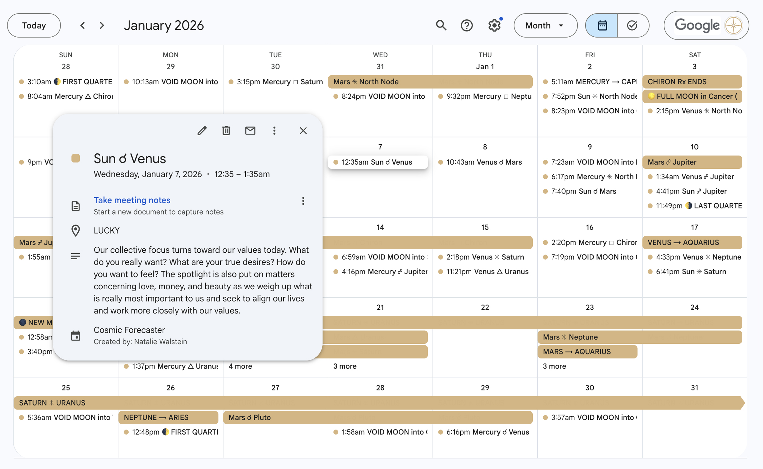CF example - Google v2