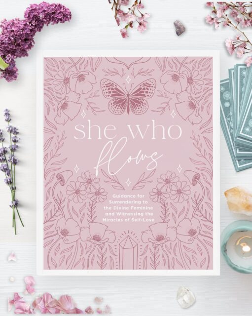 IT’S LAUNCH DAY! 🌸💕✨

Meet She Who Flows, our newest book on surrendering to the Divine Feminine and witnessing the miracles of self-love.
⁠
We couldn’t find the book we wanted to recommend on this subject, so we decided to create it. 📖⁠
⁠
The goal for this book, She Who Flows, is to model an example of what it looks like (and feels like) to slow down, tune in, and flow with the rhythm of life. 🌊
⁠
We want to show readers who have been stressing themselves out and struggling to keep up with the very masculine, fear-based world we live in that it IS possible to embrace a more flowy, feminine way of life - and receive everything you want and more so much faster and easier.

Order your copy NOW in paperback or ebook by searching for ‘She Who Flows: Guidance for Surrendering to the Divine Feminine and Witnessing the Miracles of Self-Love’ on Amazon 🔎

Or visit our shop @ divineflow.co/shop

After you read it, leave us a review and let us know the shifts & changes it brings to your life! 💌

Cover design by @coralantler

#shewhoflowsbook #divinefemininerising #goddessvibes #radicalselflove